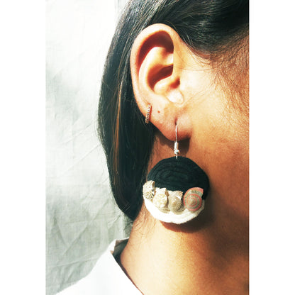 Edgy Shell Earrings