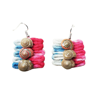 Warm And Cool Shell Earrings