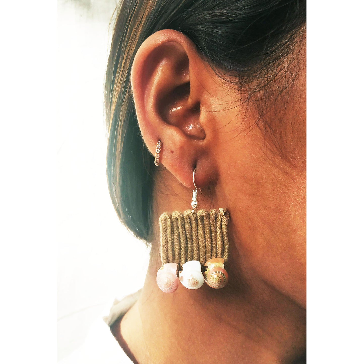 Fawn Shell Earrings