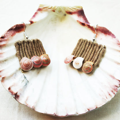 Fawn Shell Earrings