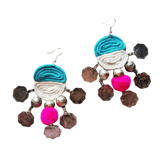 Quirky Coin Earrings