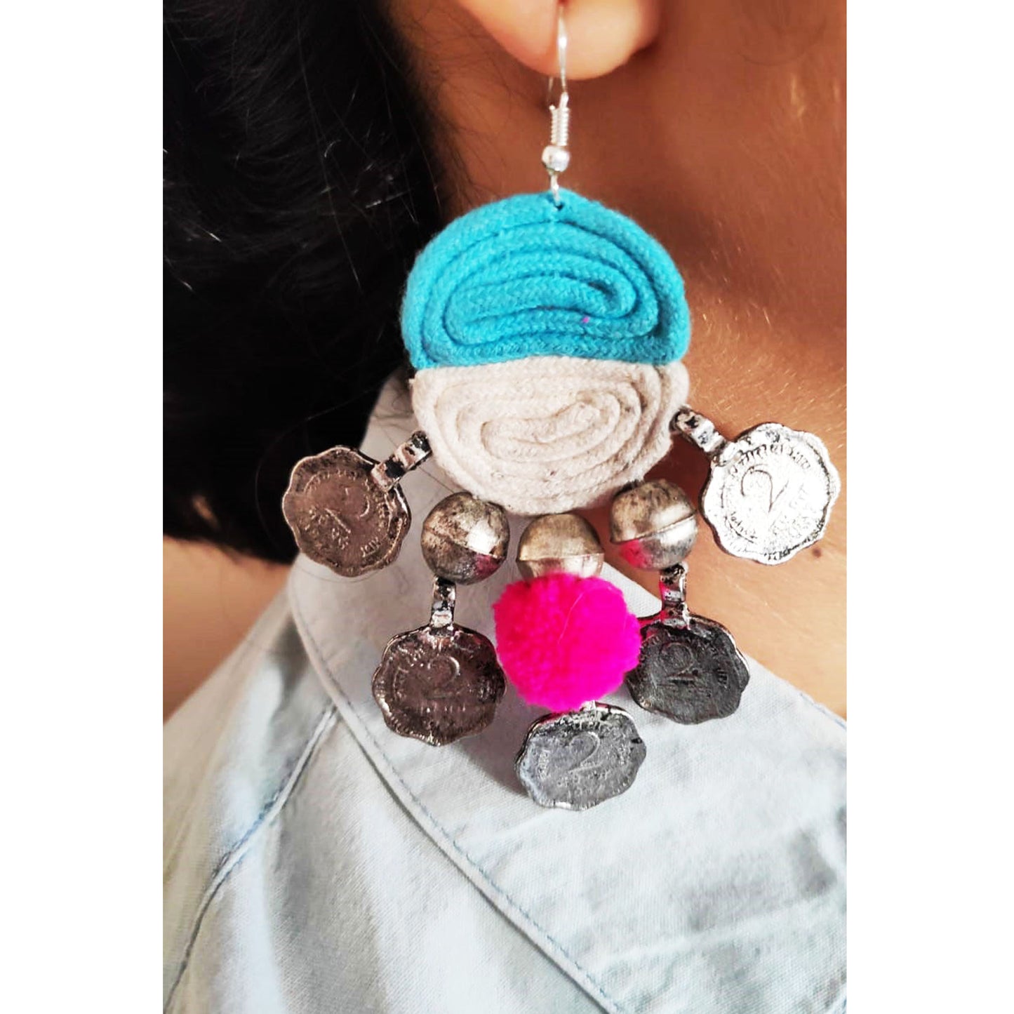 Quirky Coin Earrings