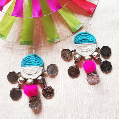 Quirky Coin Earrings