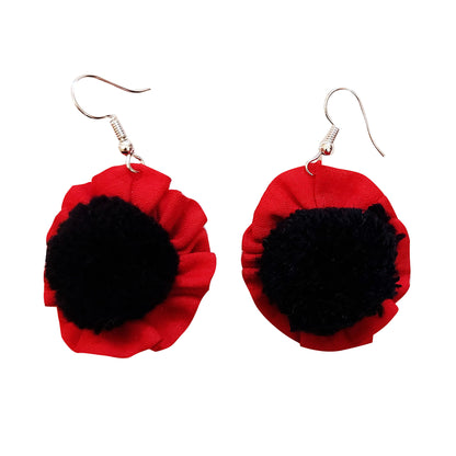 Fiery Flower Earrings