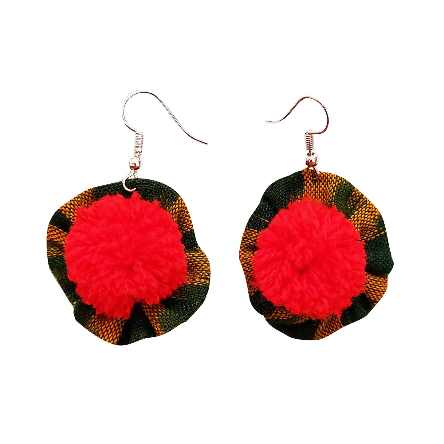 Vibrant Flower Earrings