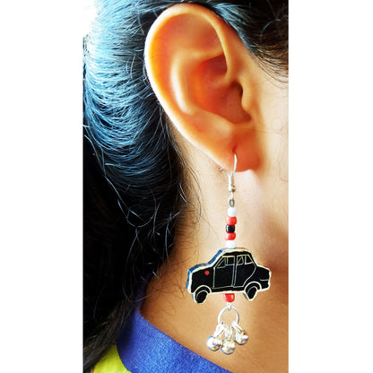 Antique Car Earrings