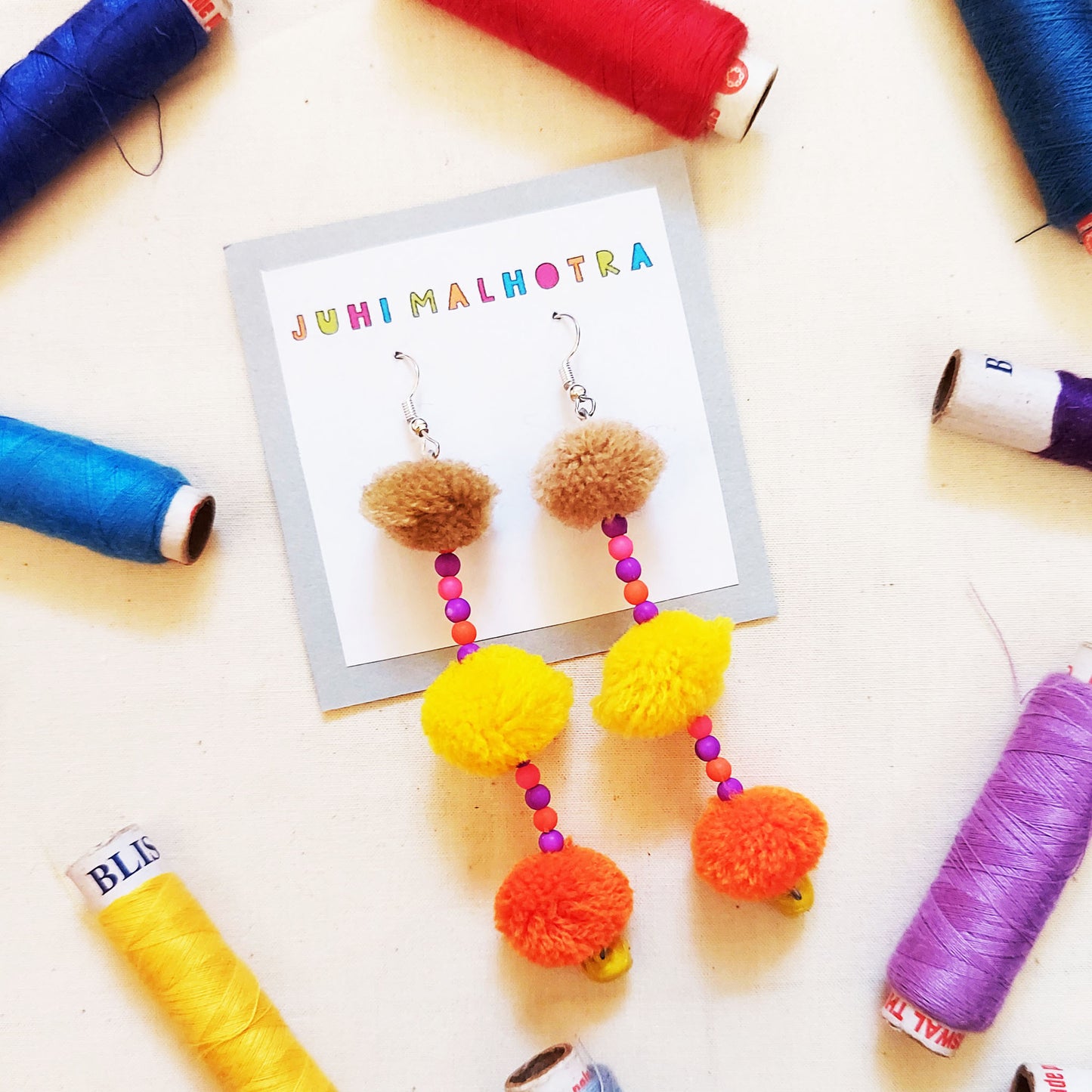 Neon Earrings