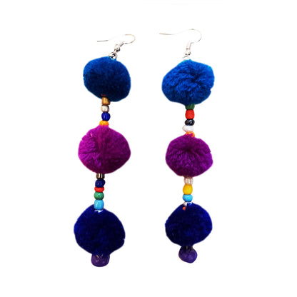 Blue To Purple Earrings