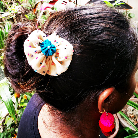 Summer White Hair Accessory