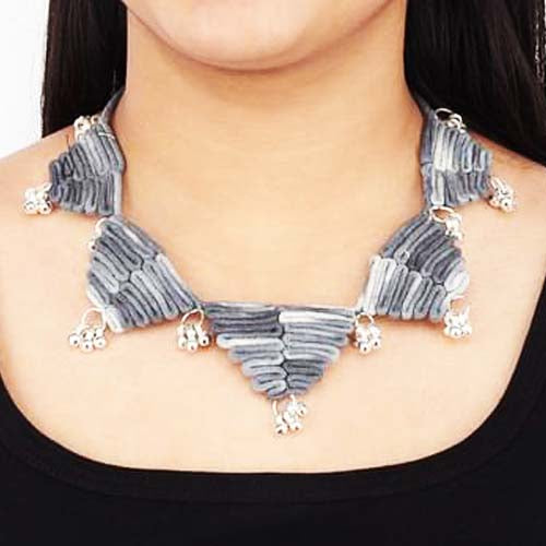 Shaded Grey Choker