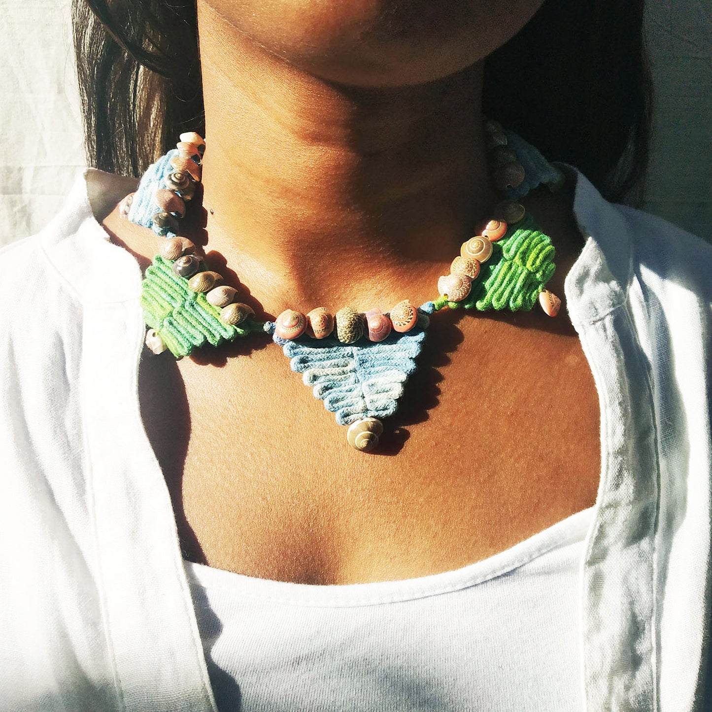 Ocean Blues Choker