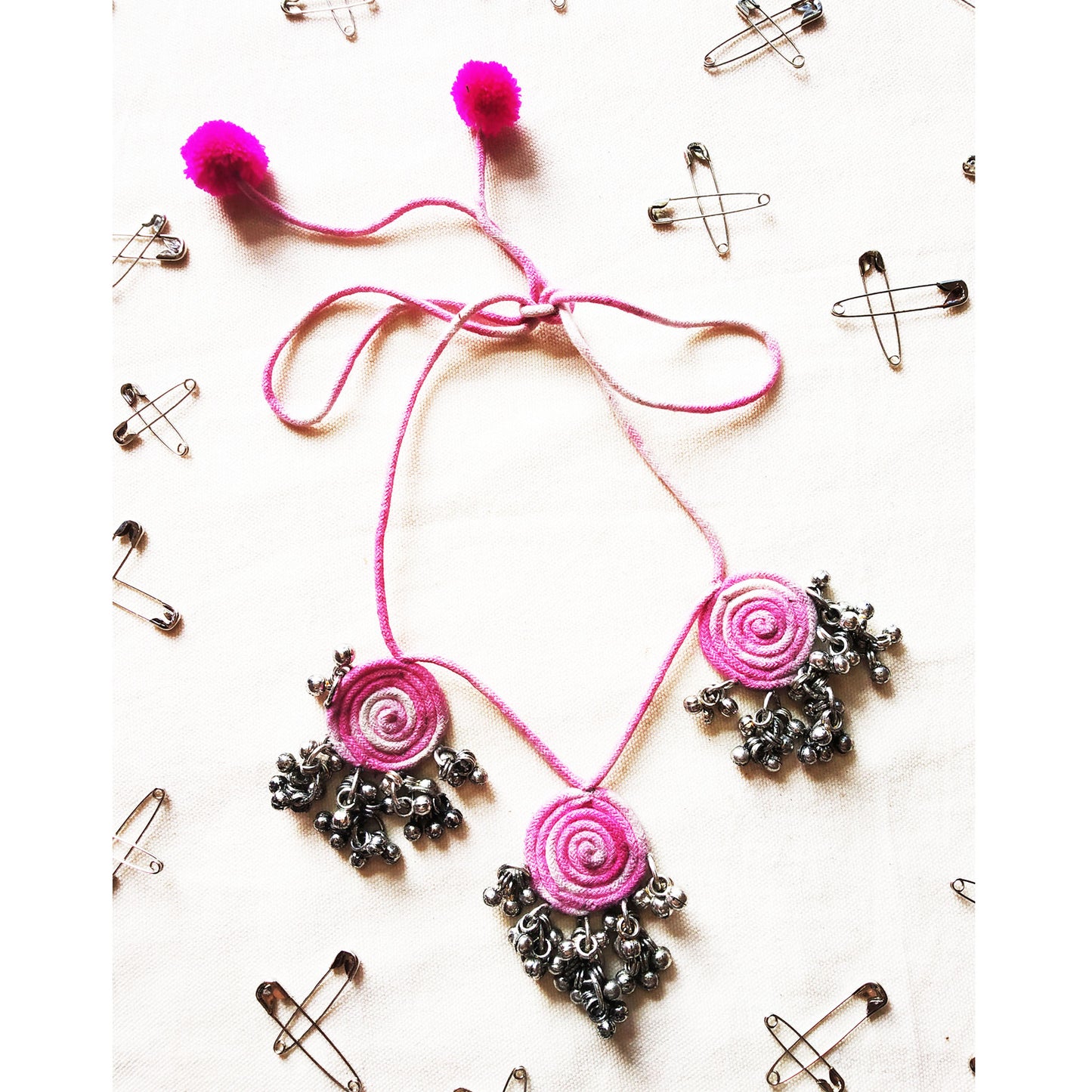 Pink Shaded Necklace