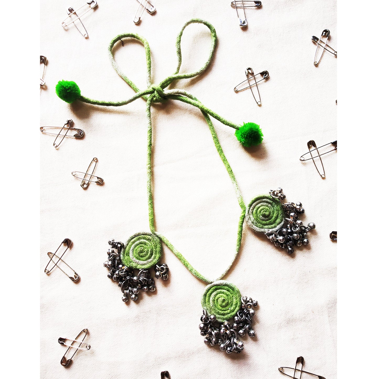 Green Shaded Necklace