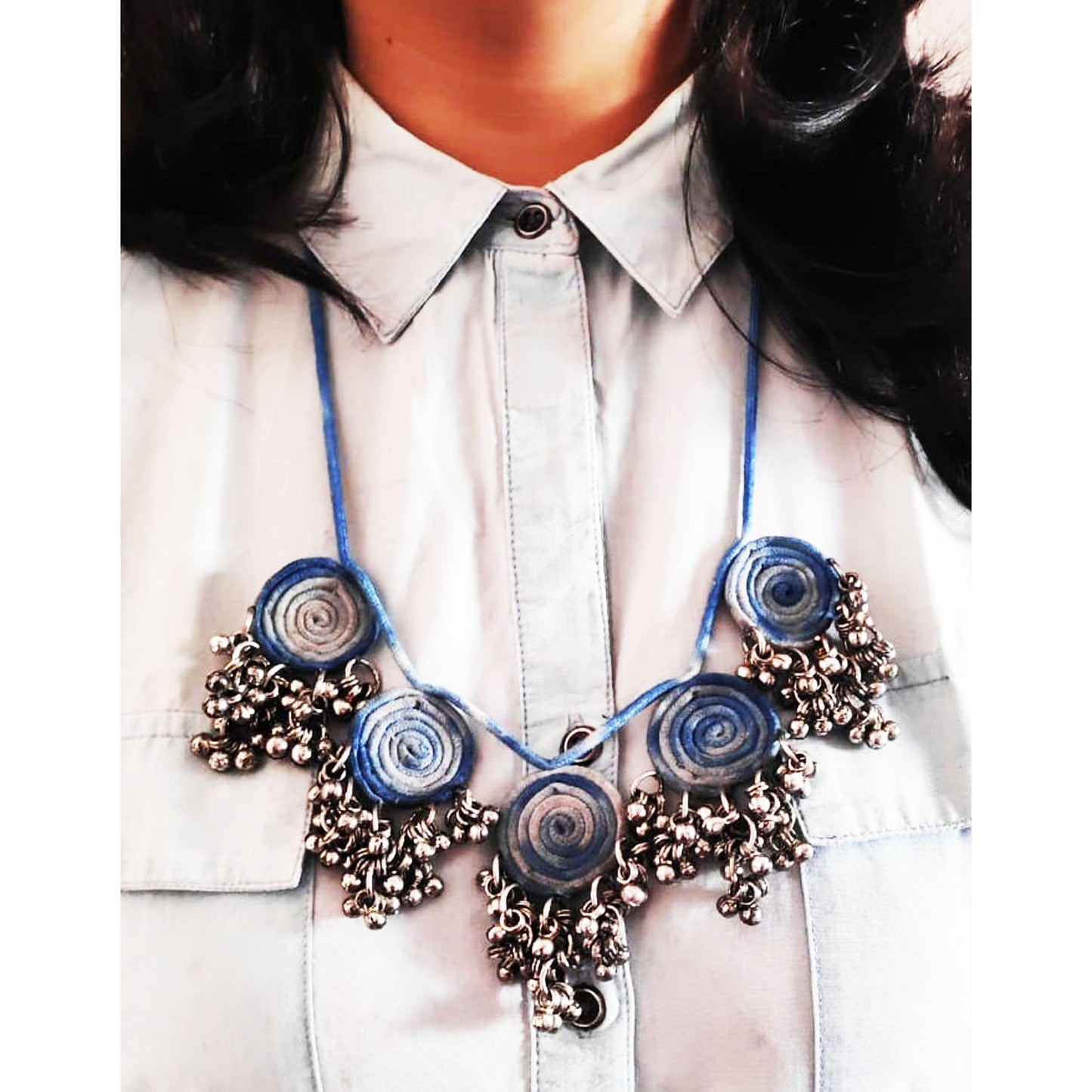 Round Ghungroo Necklace