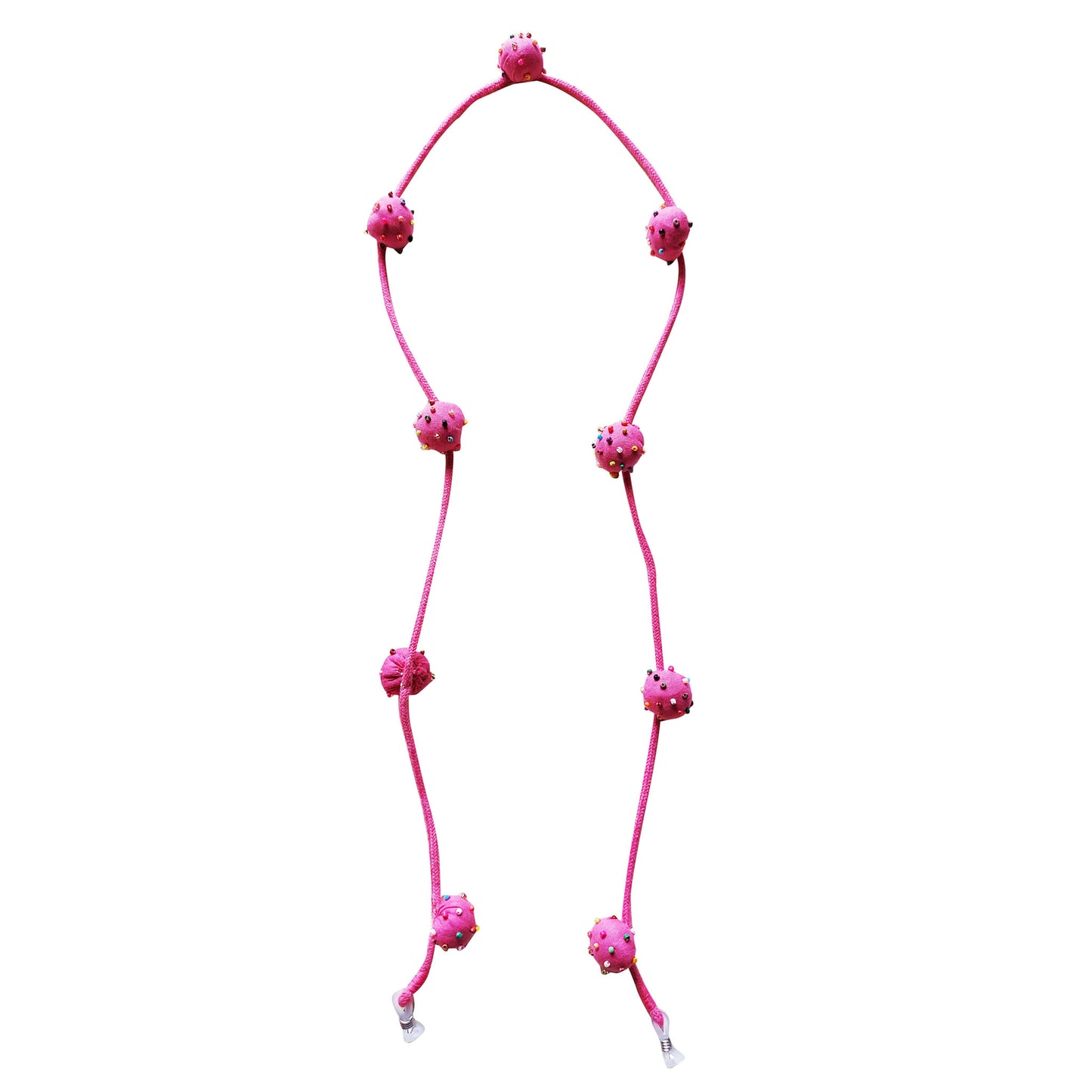 Pink Bauble Eyewear Chain