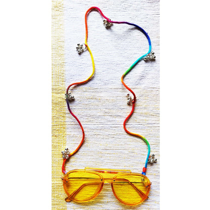 Silver Ghungroo Eyewear Chain