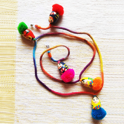 Matryoshka doll spectacle string