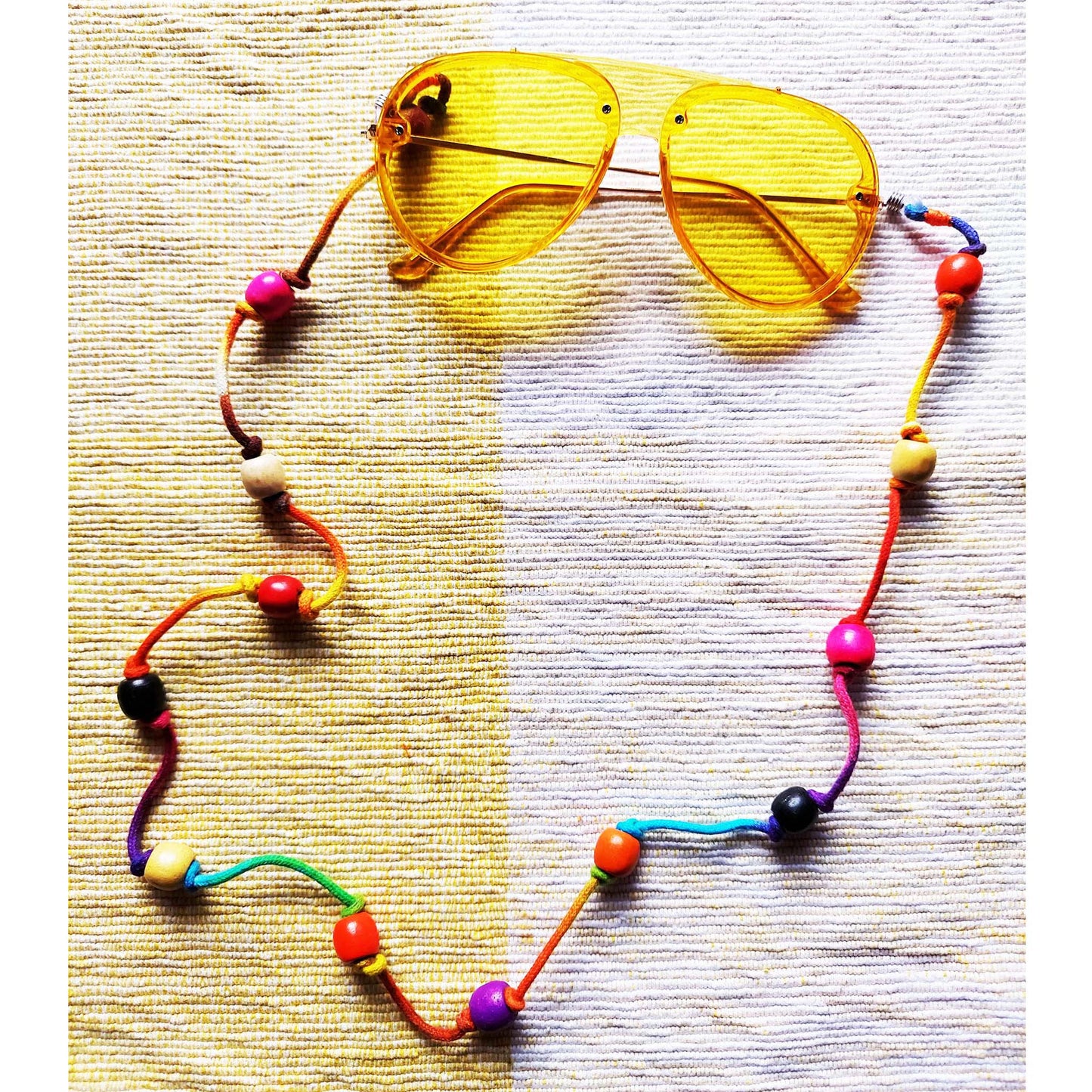 Wooden Beaded Eyewear Chain