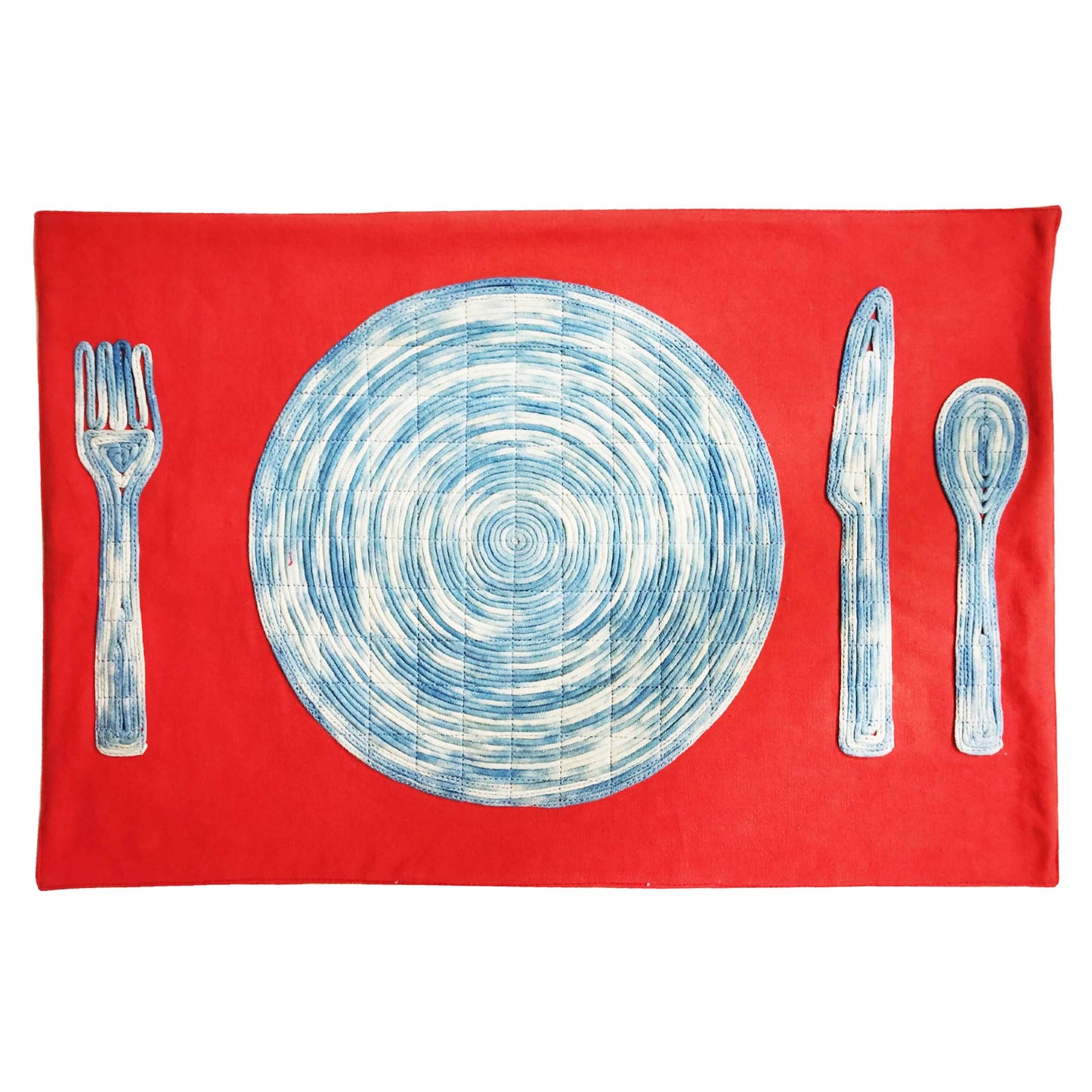 Blue Shaded Placemat