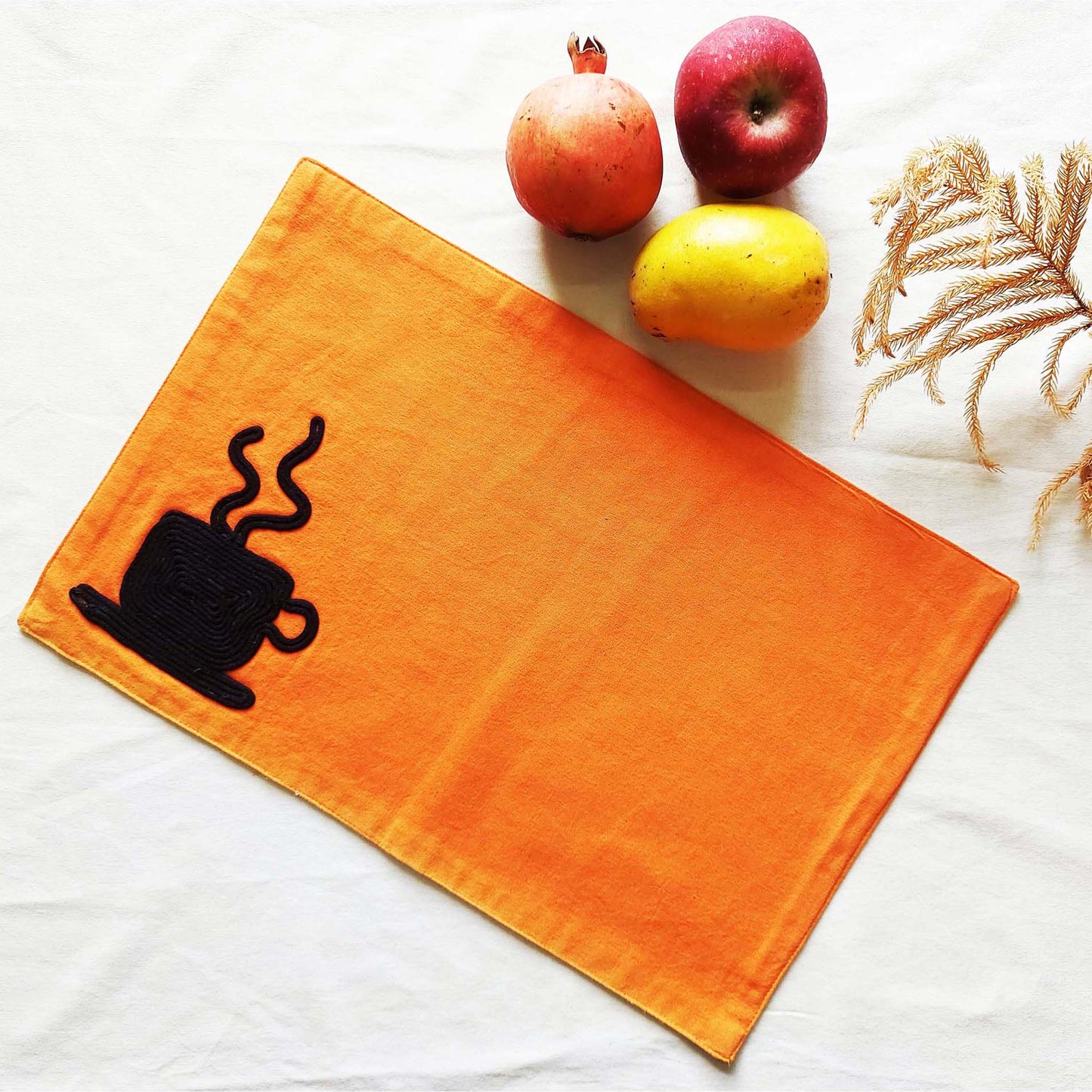 Orange Coffee Placemat