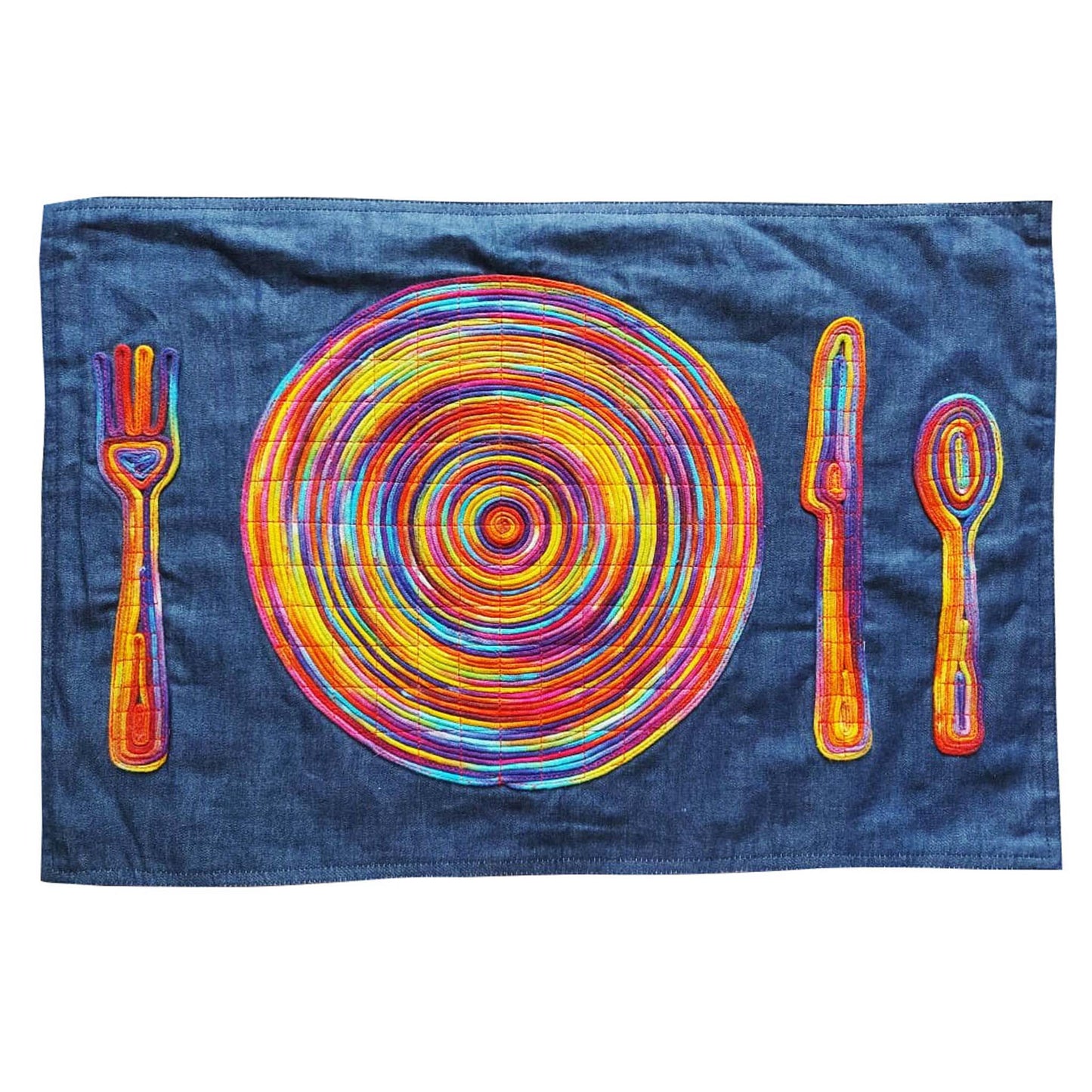 Denim Multicolor Placemat