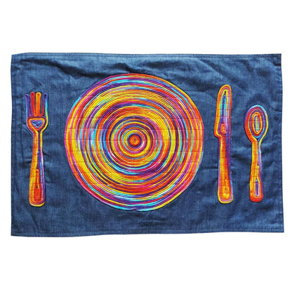 Denim Multicolor Placemat