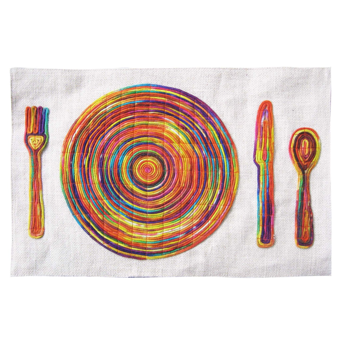 Jute Multicolor Placemat